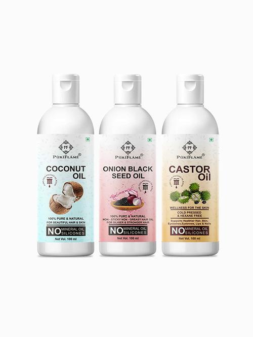 pack off 3 hair oil combo - 18713427 - Very Small Image - 1
