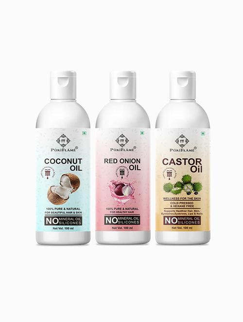 pack off 3 hair oil combo - 18713445 - Very Small Image - 1