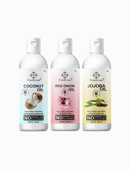 pack off 3 hair oil combo - 18713449 - Very Small Image - 1