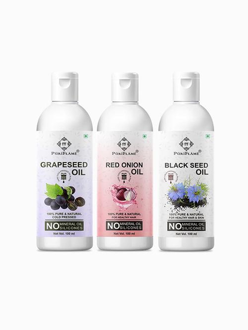 pack of 3. hair oil combo - 18714128 - Very Small Image - 1