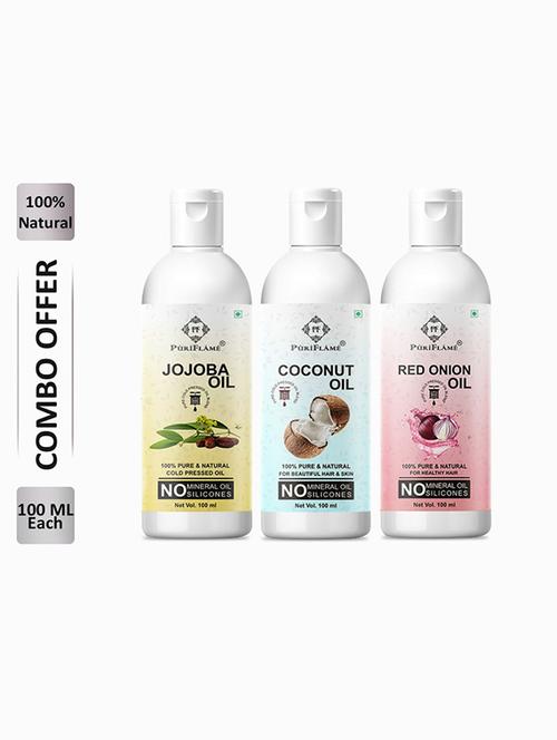 pack of 3 hair oil combo - 18714814 - Very Small Image - 1