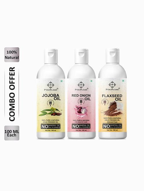 pack of 3 hair oil combo - 18714952 - Very Small Image - 1
