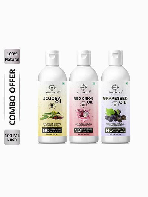 pack of 3 hair oil combo - 18714953 - Very Small Image - 1