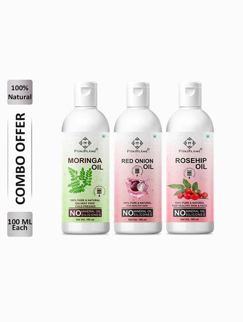 pack of 3 hair oil combo - 18715301 - Very Small Image - 1