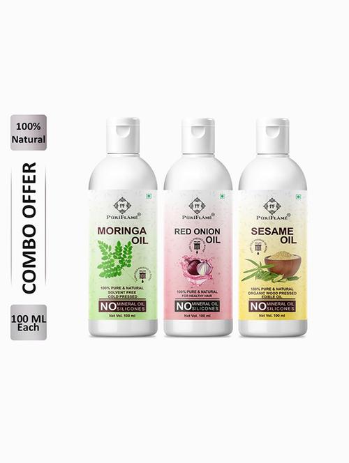pack of 3. hair oil combo - 18715302 - Very Small Image - 1