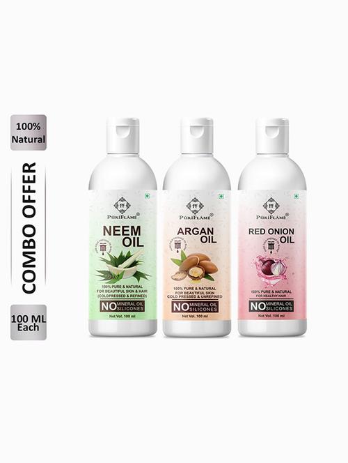 pack of 3. hair oil combo - 18715408 - Very Small Image - 1