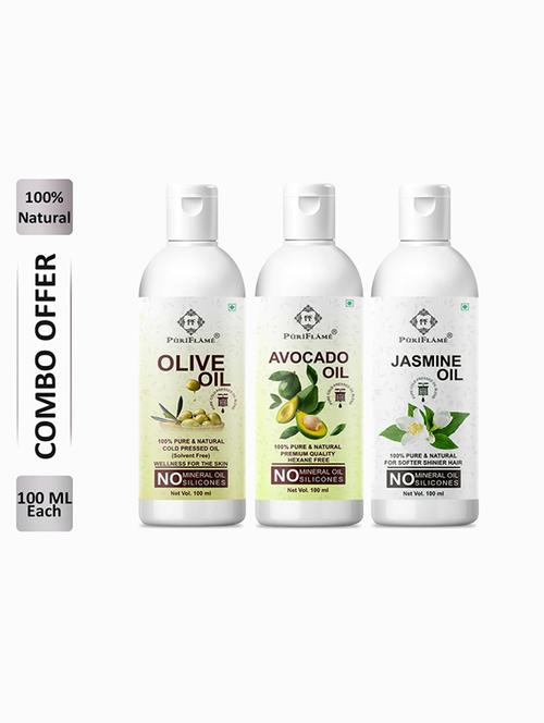 pack of 3 puri flame hair oil - 18715773 - Very Small Image - 1
