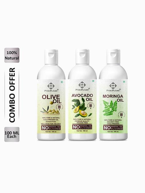 pack of 3 puri flame hair oil - 18715775 - Very Small Image - 1