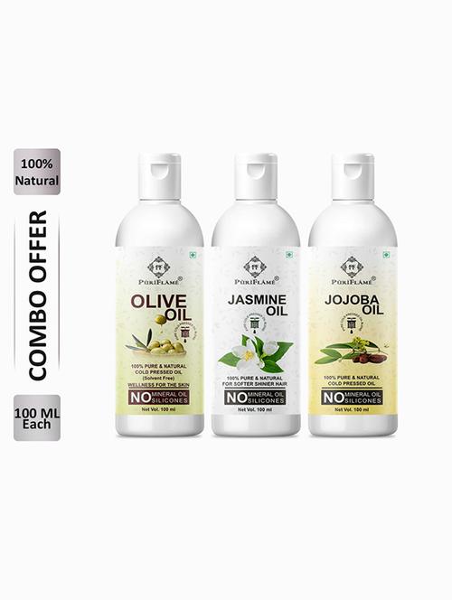 pack of 3 puri flame hair oil - 18715901 - Very Small Image - 1