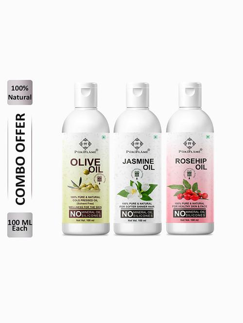 pack of 3 puri flame hair oil - 18715906 - Very Small Image - 1