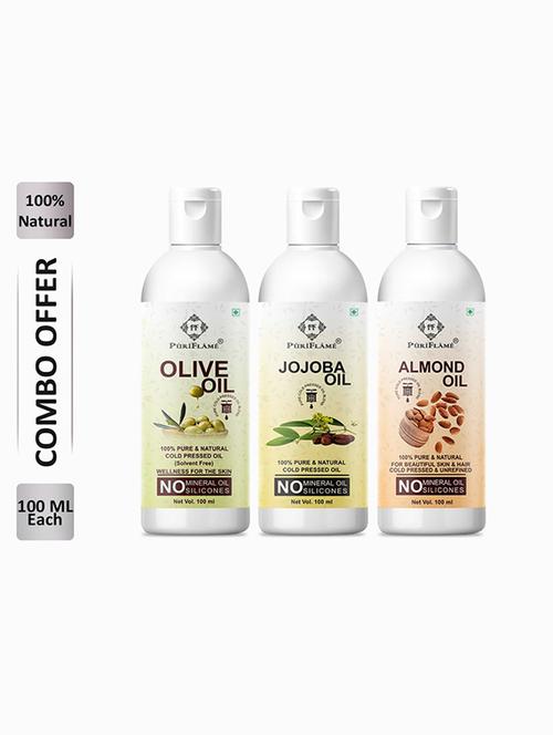 pack of 3 puri flame hair oil - 18715910 - Very Small Image - 1