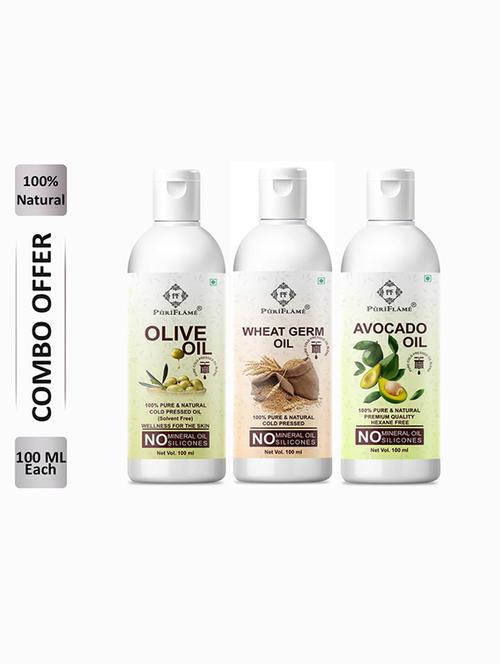 pack of 3 puri flame hair oil - 18716056 - Very Small Image - 1