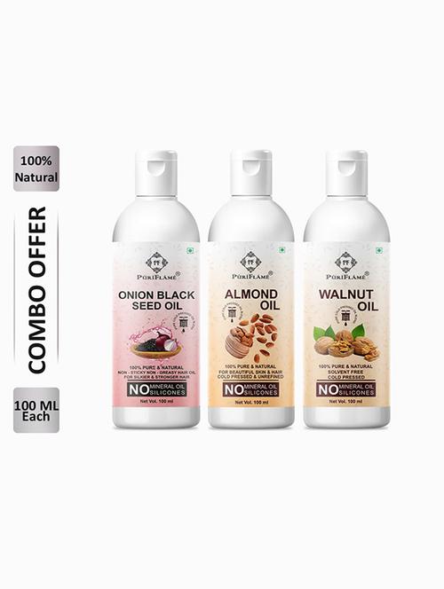 pack of 3 puri flame hair oil - 18716088 - Very Small Image - 1