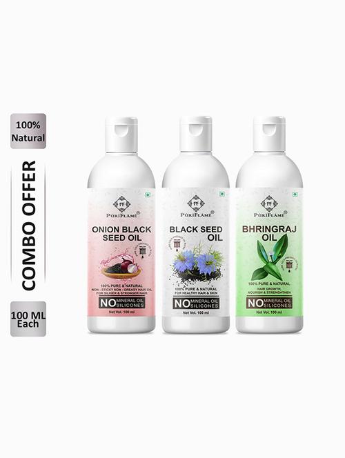 pack of 3 puri flame hair oil - 18716147 - Very Small Image - 1