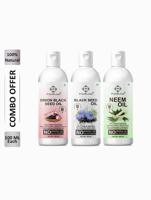 pack of 3 puri flame hair oil - 18716155 - Very Small Image - 1