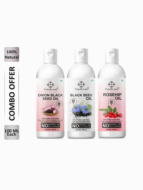 pack of 3 puri flame hair oil - 18716158 - Very Small Image - 1