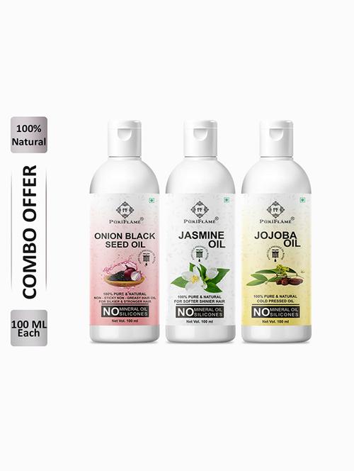 pack of 3 puri flame hair oil - 18716243 - Very Small Image - 1