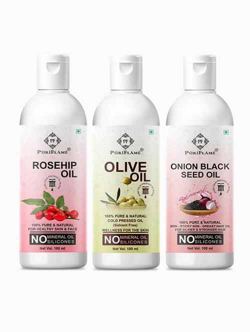 pack of 3 hair oil combo - 18717003 - Very Small Image - 1