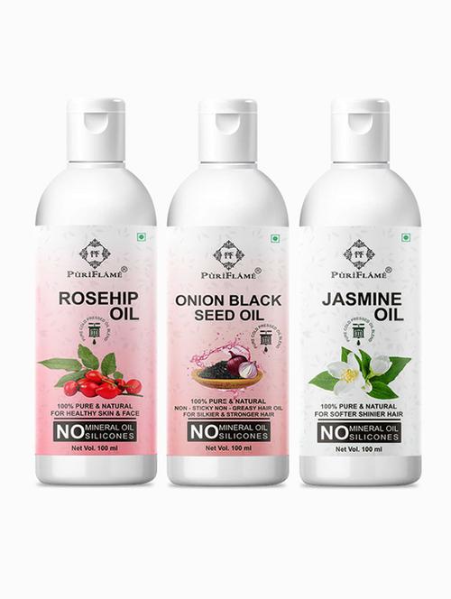 pack of 3 hair oil combo - 18717017 - Very Small Image - 1