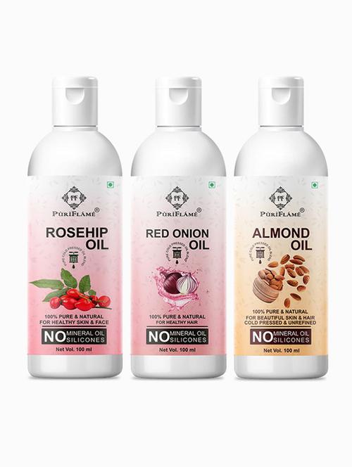 pack of 3 hair oil combo - 18717026 - Very Small Image - 1