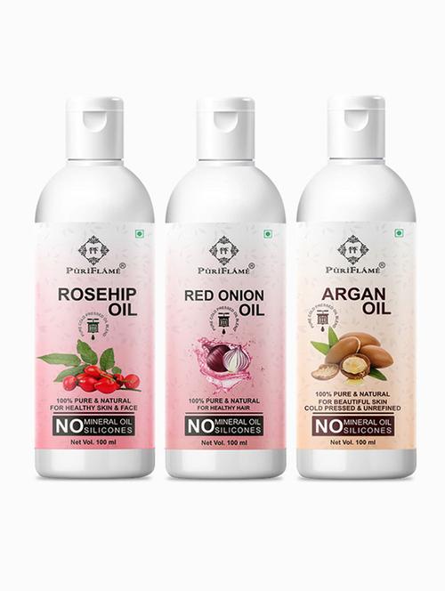 pack of 3 hair oil combo - 18717027 - Very Small Image - 1