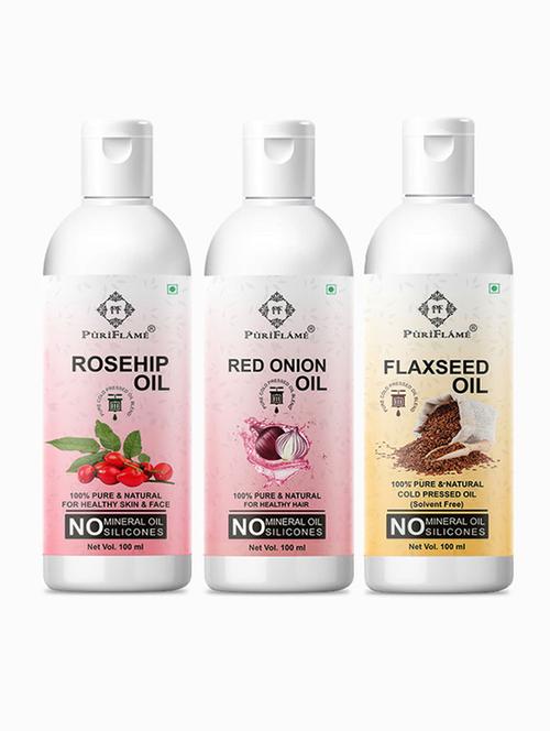 pack of 3 hair oil combo - 18717033 - Very Small Image - 1
