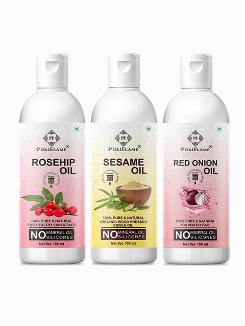 pack of 3 hair oil combo - 18717059 - Very Small Image - 1