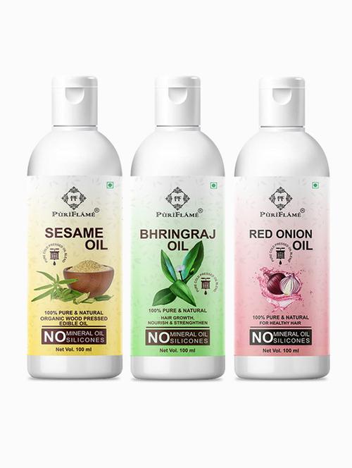 pack of 3 hair oil combo - 18717166 - Very Small Image - 1