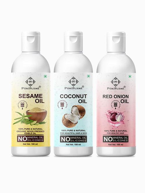 pack of 3 hair oil combo - 18717230 - Very Small Image - 1