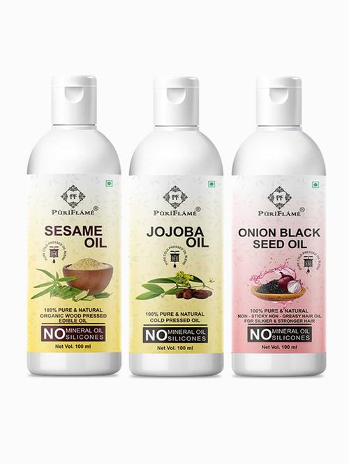 pack of 3 hair oil combo - 18717301 - Very Small Image - 1