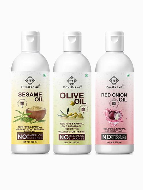 pack of 3 hair oil combo - 18717356 - Very Small Image - 1