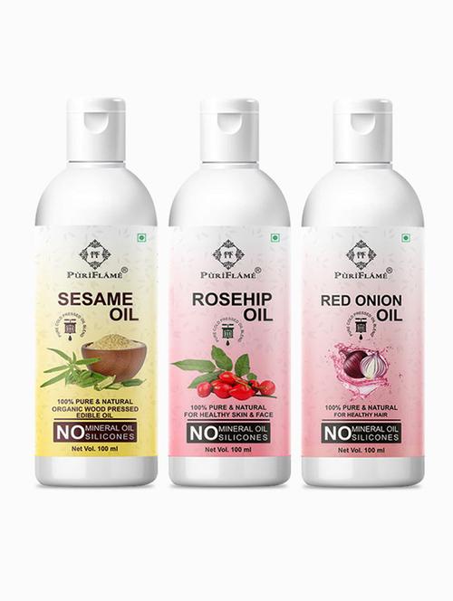 pack of 3 hair oil combo - 18717411 - Very Small Image - 1