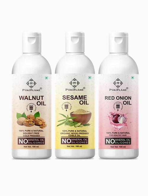 pack of 3 hair oil combo - 18717771 - Very Small Image - 1