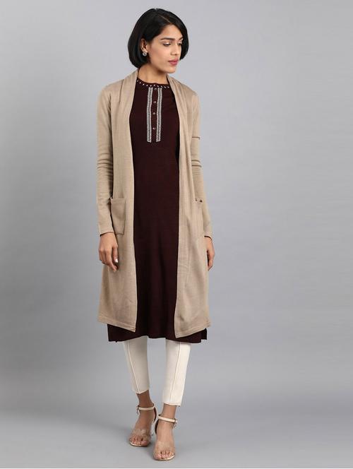 open front polyamide shrug - 18718219 - Very Small Image - 1