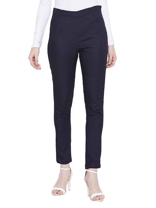 high rise flat front trouser - 18718480 - Very Small Image - 1