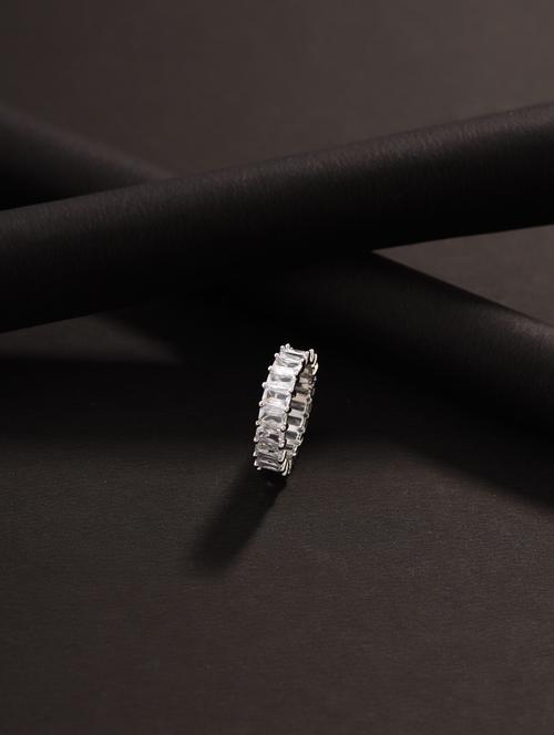 silver brass finger ring - 18718748 - Very Small Image - 1