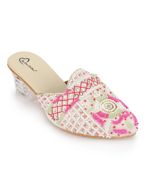 women embellished mules sandal - 18718753 - Very Small Image - 1