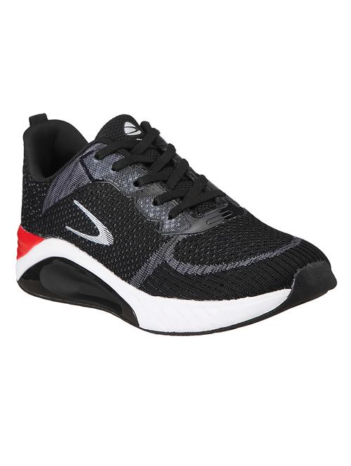 mens black lace up sport shoe - 18719396 - Very Small Image - 1