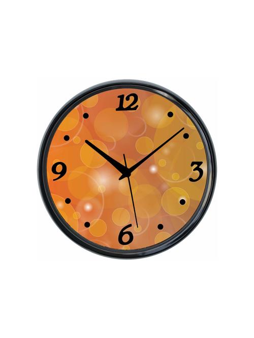 plastic wall clock round home fancy big size latest antique design ticking movement clock-plastic-black-cprb14229-e - 18719521 - Very Small Image - 1