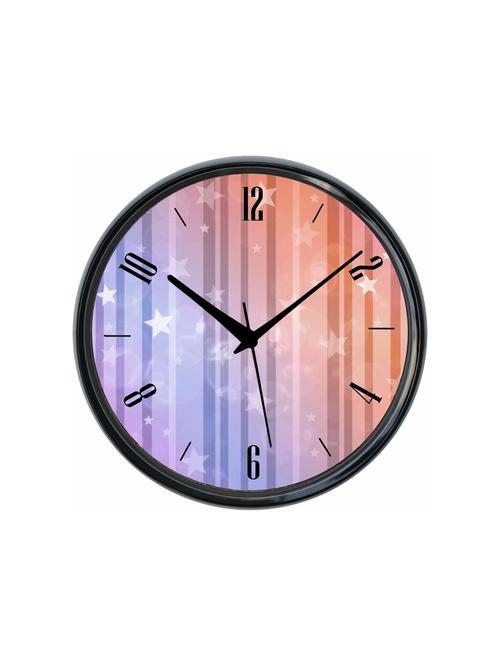 plastic wall clock round home fancy big size latest antique design ticking movement clock-plastic-black-cprb14226-e - 18719574 - Very Small Image - 1
