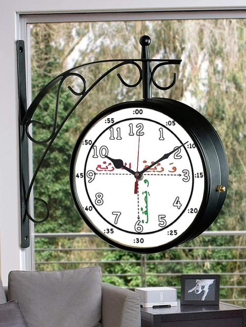vintage double sided station wall clock - 18719824 - Very Small Image - 1