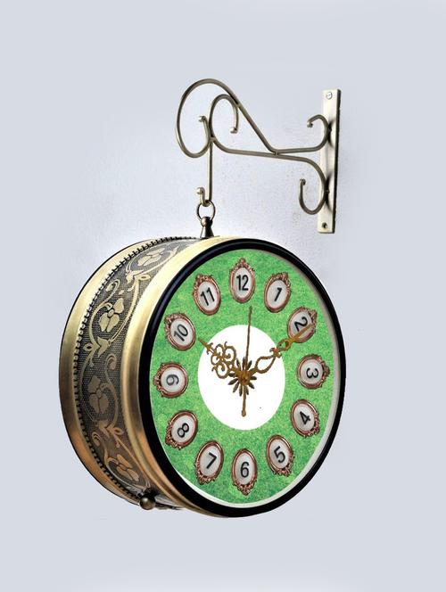 vintage double sided station wall clock - 18719884 - Very Small Image - 1