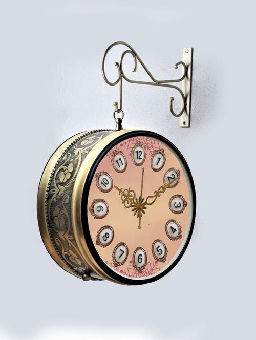 vintage double sided station wall clock - 18719888 - Very Small Image - 1