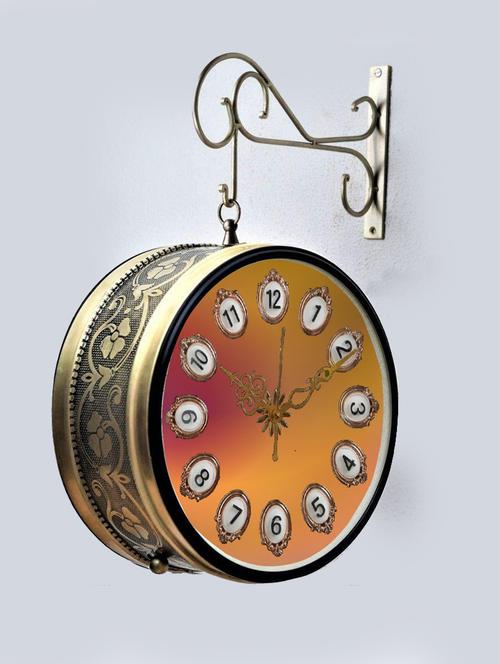 vintage double sided station wall clock - 18719935 - Very Small Image - 1