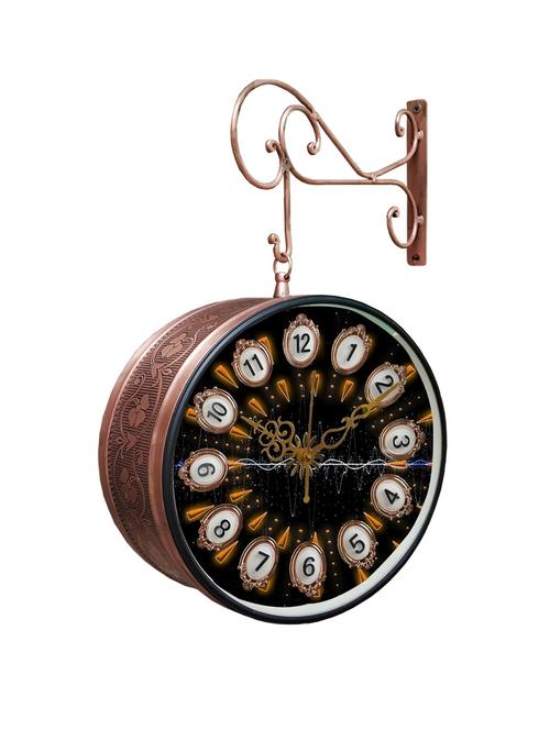 vintage double sided station wall clock - 18719942 - Very Small Image - 1