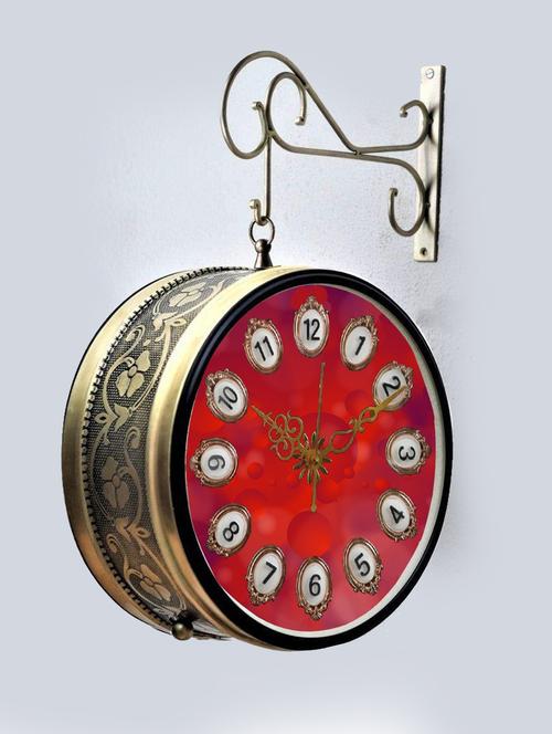 vintage double sided station wall clock - 18719976 - Very Small Image - 1