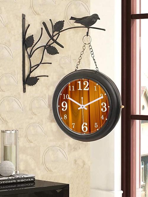 round shape digital display wall clock - 18720002 - Very Small Image - 1