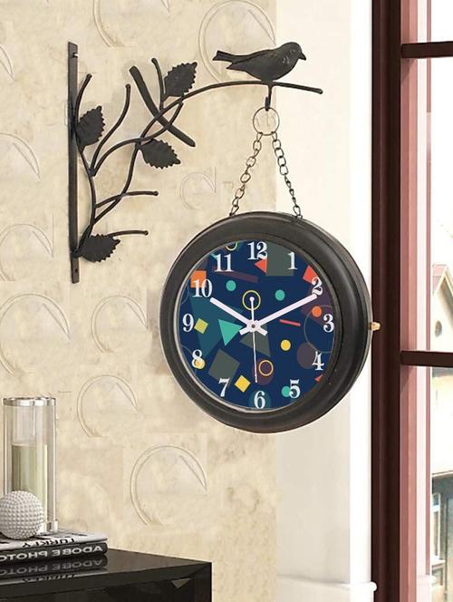 round shape digital display wall clock - 18720009 - Very Small Image - 1