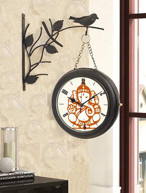 round shape digital display wall clock - 18720024 - Very Small Image - 1