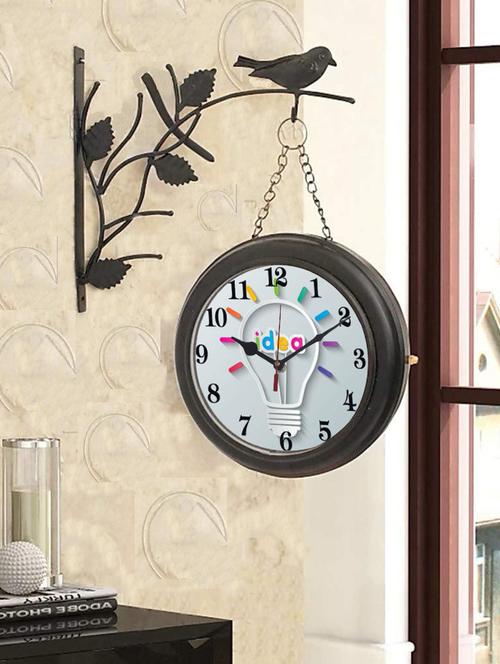 round shape digital display wall clock - 18720049 - Very Small Image - 1